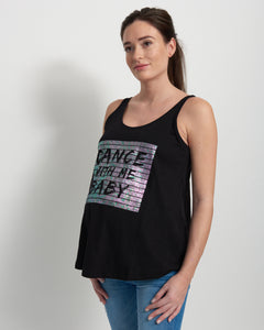 Dance With Me Baby Maternity Tank