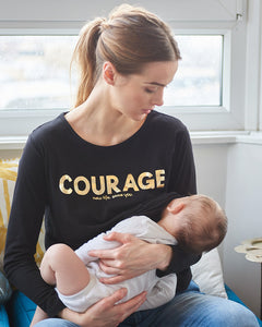 Courage Maternity & Breastfeeding Longsleeve Top