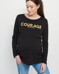Courage Maternity & Breastfeeding Longsleeve Top