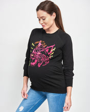 Load image into Gallery viewer, Never Give Up Maternity Sweatshirt
