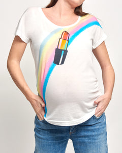 Lipstick Maternity T-shirt