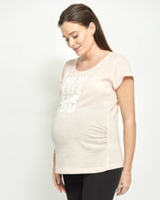 Load image into Gallery viewer, New Life Same You Maternity T-shirt