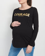 Load image into Gallery viewer, Courage Maternity &amp; Breastfeeding Longsleeve Top